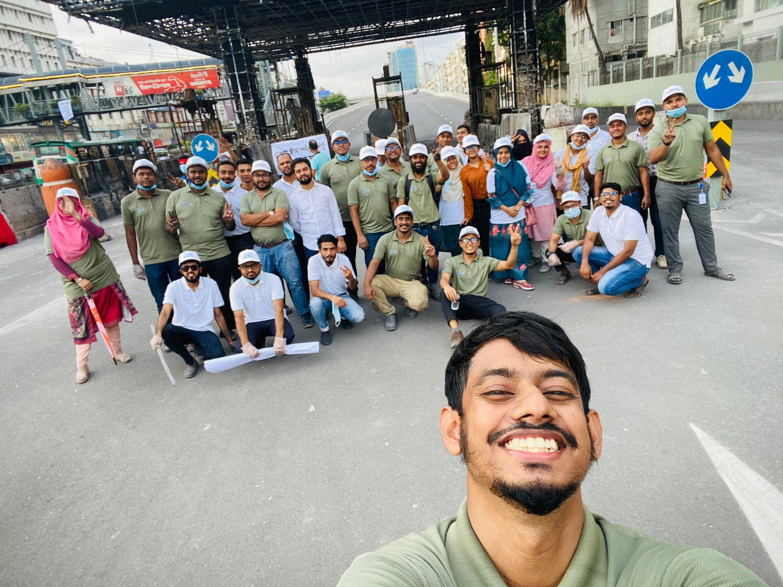 Mohakhali Elevated Expressway Cleaning Drive - Image 5